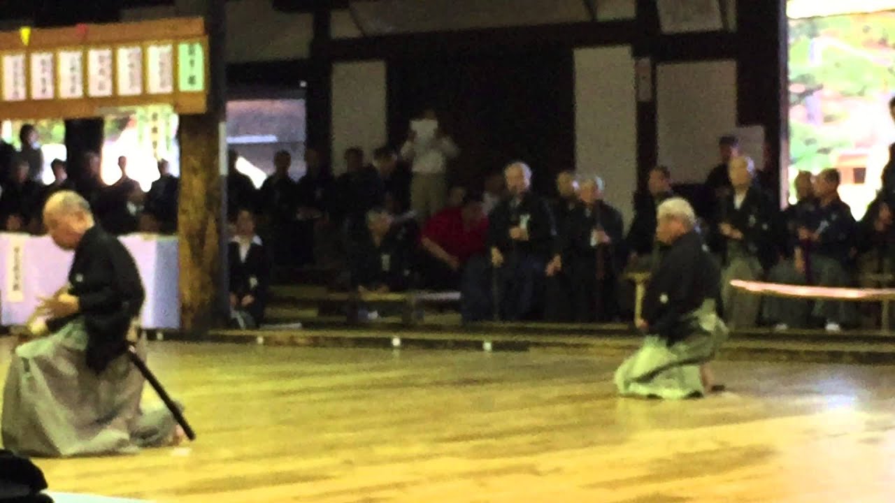 S. Ishido Sensei embu Kyoto taikai 2015