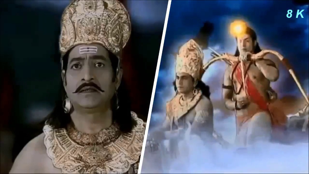 Ramayan Ram vs Ravan (रावण वध ) and Ram vs Kumbhakaran कुम्भकर्ण वध ...