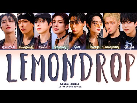 ATEEZ (에이티즈) 'Lemon Drop' (Color Coded Lyrics)