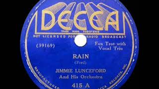 Watch Jimmie Lunceford Rain video