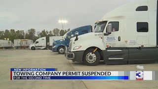 City board suspends company’s towing license for 30 days after complaints