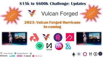 #VulcanForged is the #Crypto #Hurricane of 2023. Here