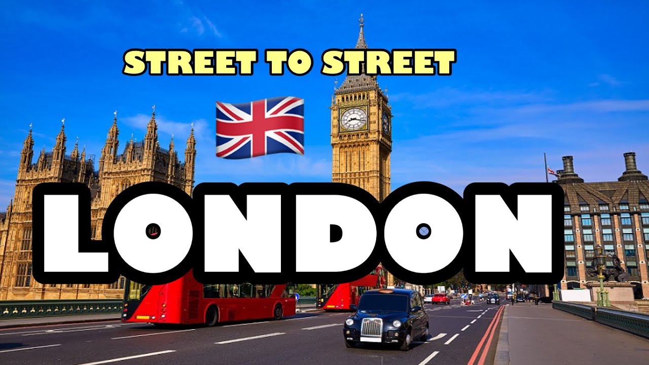 London City Tour | St. Paul's to Big Ben | Walking Tour around the City | London Walk 2024