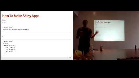Tech Talk: Easy Statistical Web Applications with R and Shiny