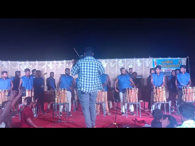 mankuyile thenkuyile || violin with sinkari melam || ajith sobha|| panman pooram class=