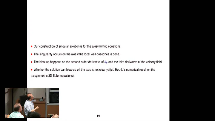 Dongho Chae: On the Hall-MHD Equations