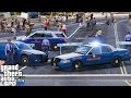 GTA 5 LSPDFR Police Mod 351 | Georgia State Patrol Vs Upset Protesters | Does Not End Well
