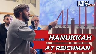 Reichman University Students Unite to Light Hanukkah Candles