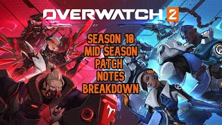 Overwatch 2 Season 10 mid patch notes (tanks are saved?!)