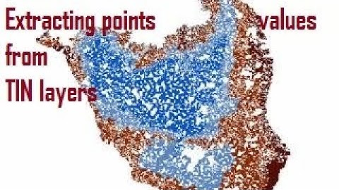 (Extracting points values from TIN layers (not raster