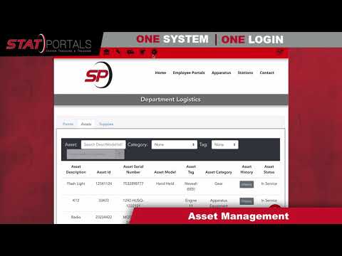 Stat Portals Asset Management System