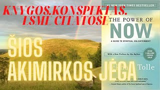 ECKHART TOLLE. ŠIOS AKIMIRKOS JĖGA. KNYGOS KONSPEKTAS. + ŠATRIJOS KALNO IR UŽVENČIO PARKO VAIZDAI.