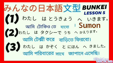 Minna no nihongo kaiwa leason 15