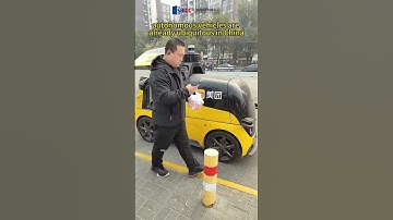 In China, autonomous vehicles are ubiquitous, relieving people of the last mile #autonomousvehicles