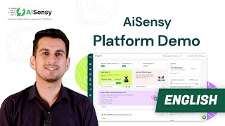 WhatsApp API Platform AiSensy Demo (English) | WhatsApp Marketing, Bulk Broadcasting, Campaigns