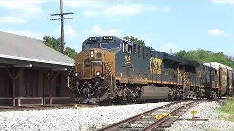 CSX ES44AH 902 w/ Sharp K5HL Leads Automotive M580-20 on 6/22/22