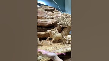 Nghệ thuật điêu khắc gỗ Làng quê | Nghệ nhân nước bạn #china