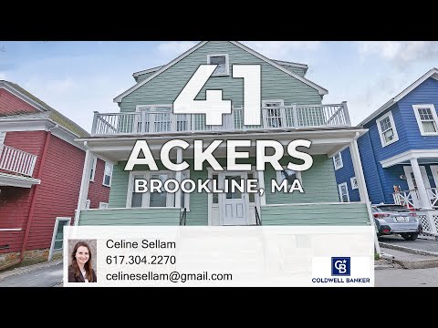 41 Ackers Avenue 2, Brookline, MA home video tour