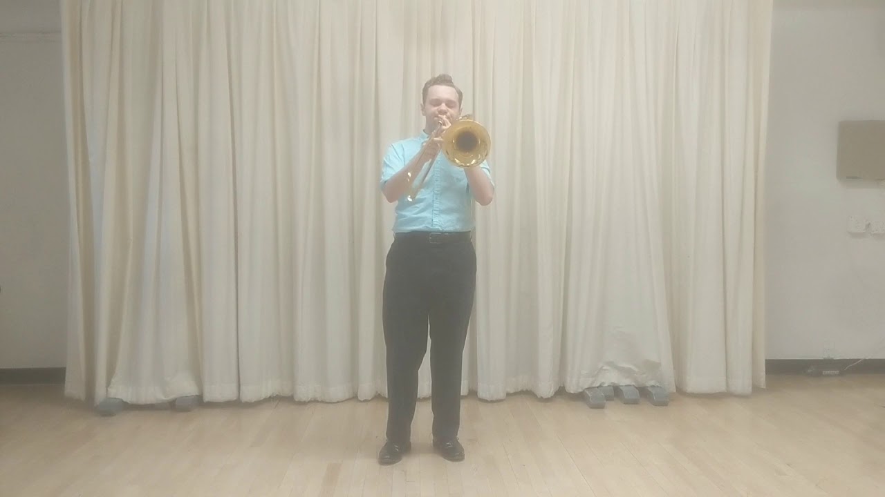 Trombone Audition Video YouTube