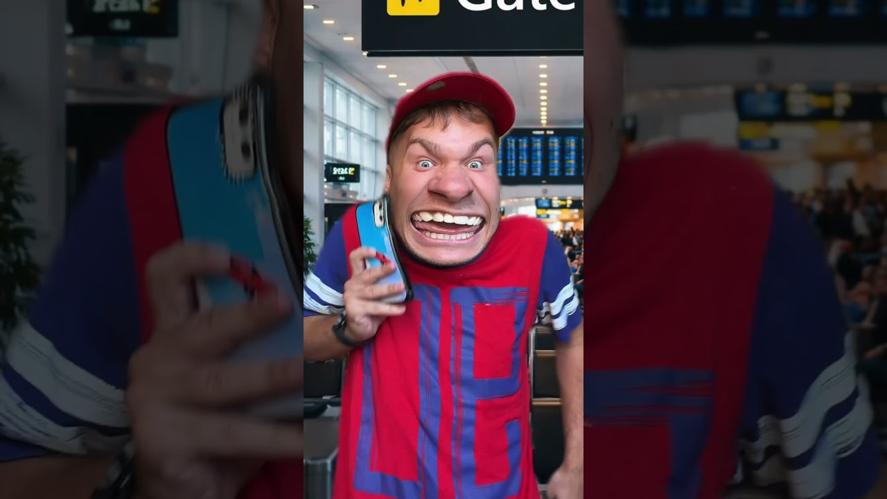 Siblings At The Airport #shorts