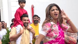 Shilpa Shetty Ganpati Visarjan 2018 Full Video