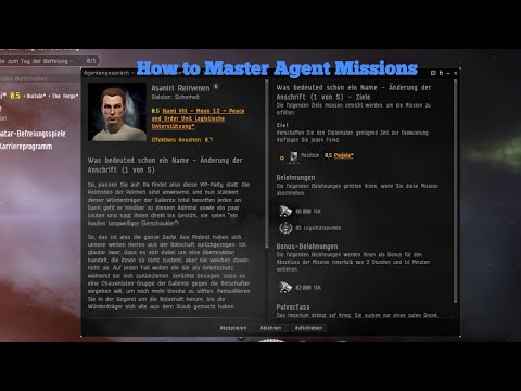 EVE Online Agent - missions!