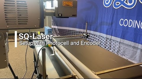 SQ-Laser - Setup with Photocell and Encoder