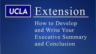 Executive Summary & Conclusion