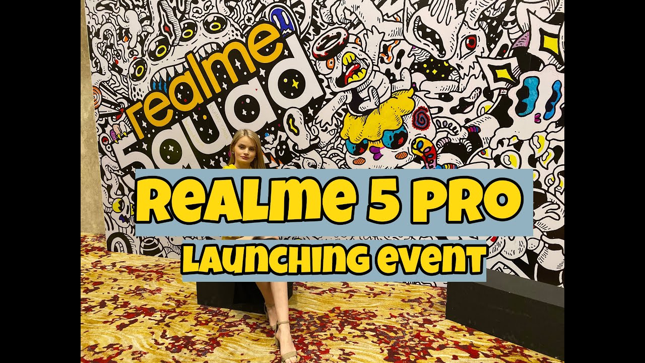 realme 5 Pro launching event!