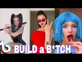 bella poarch build a b*tch tiktok challenge compilation