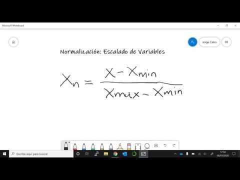 Video: Al normalizar los datos, ¿a qué valores se reescalan?