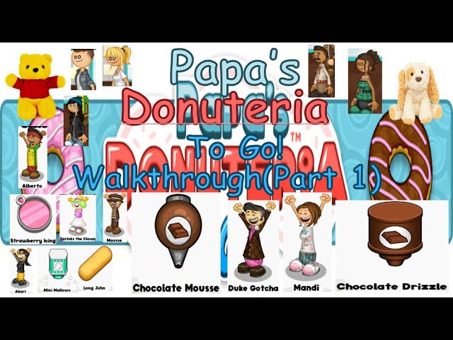 Papa's Donuteria To Go!  Part 1 - I LOVE THE NEW CHANGES! 🍩 