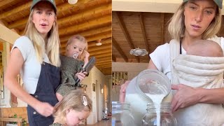 Sharing the most beautiful moments of our life on the farm 🐄🍞