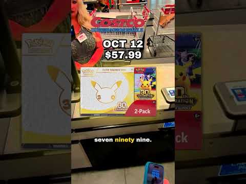 Pokémon 30th Celebration 2-Pack at Costco 🔴 11-Day Countdown + Oct 12 Game Plan ($57.99)