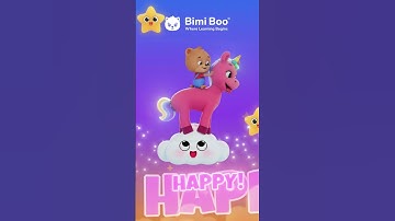 Rainbow Unicorn Song 🌈🦄 Fun Music for Kids #UnicornSong #RainbowSong #KidsSongs