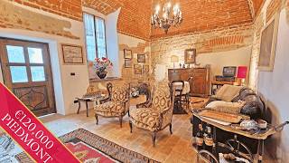 €120k PIEDMONT Beautiful Unique Elegant Historic 4bd/2ba Near Milan & Turin ~ House for Sale Italy