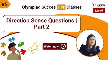 Direction Sense Questions | Part 2 | Reasoning Olympiad Preparation for Classes 3-4 #5