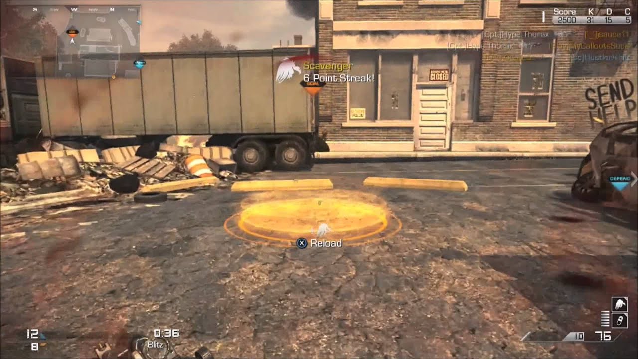 r/CC Top 5 - Craziest Blitz Cap I've ever done. (Ghosts GB)