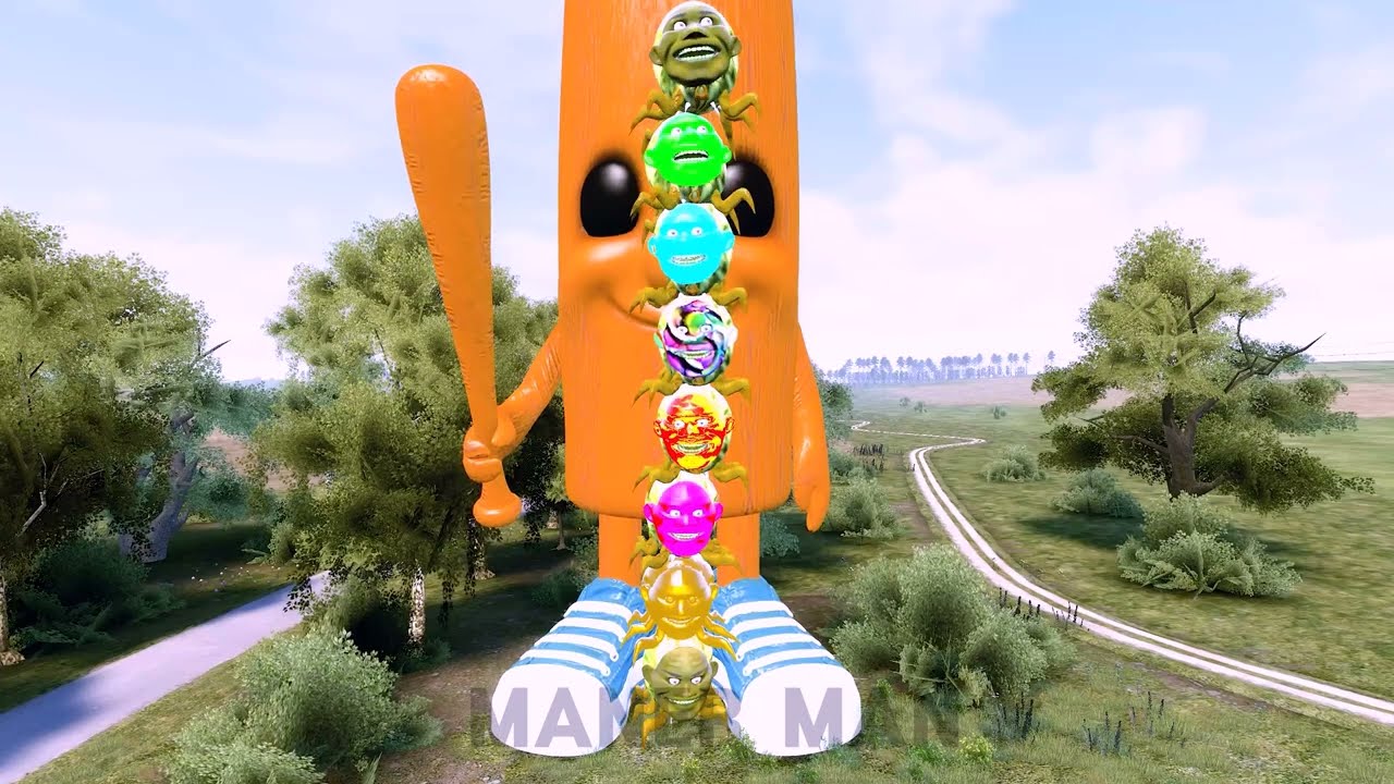 Maner Man: Italianbrainrot, Sprunki & Pou – Gmod Video Compilation Episode 3