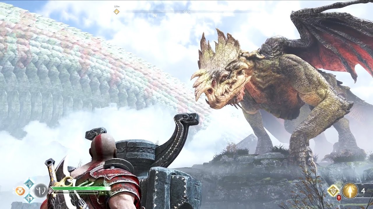 AAKHRI DRAGON !!! | GOD OF WAR 4 | PC GAMEPLAY | HINDI | PART #31