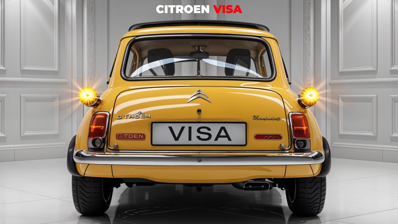 2025 Citroën Visa Is Back_ Rediscovering the Quirky Icon of the 80s!!