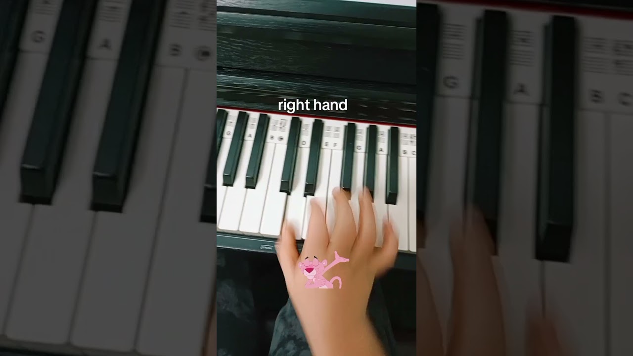 pink panther piano