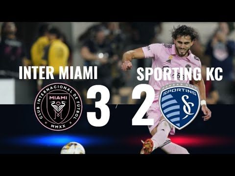 INTER MIAMI VS SPORTING KC || HIGHLIGHTS &amp; ALL GOALS 2023. @CFAll79  #intermiami #sporting #messi