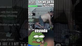 Twitch Yayıncısı Kendini Kafese Kapattı