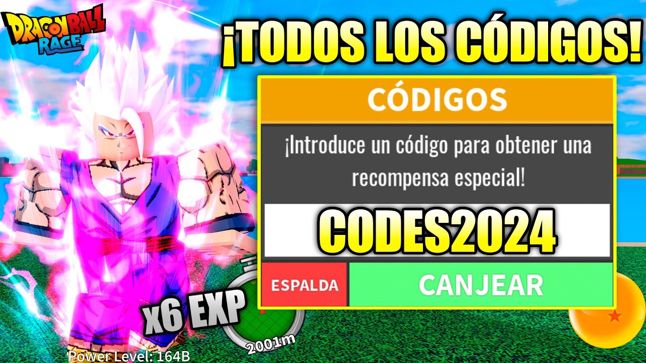 ¡TODOS LOS CÓDIGOS ACTIVOS EN DRAGON BALL RAGE!🤩 2024 - YouTube