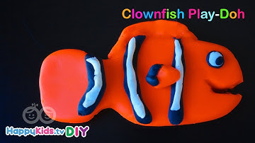 Clownfish Play Doh | PlayDough Crafts | Kid