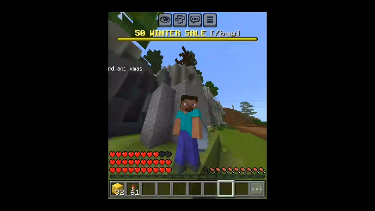 give a 30 hearts in SMP #shortsfeed #shorts w