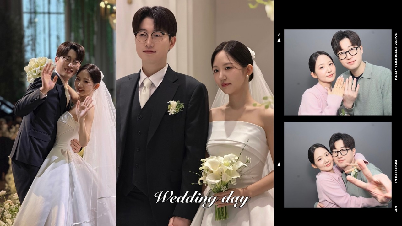 청심환도 소용없었던 결혼식 당일 브이로그⋰˚✩ 저희의 실수 메들리 보고 가세요,,,ㅎ