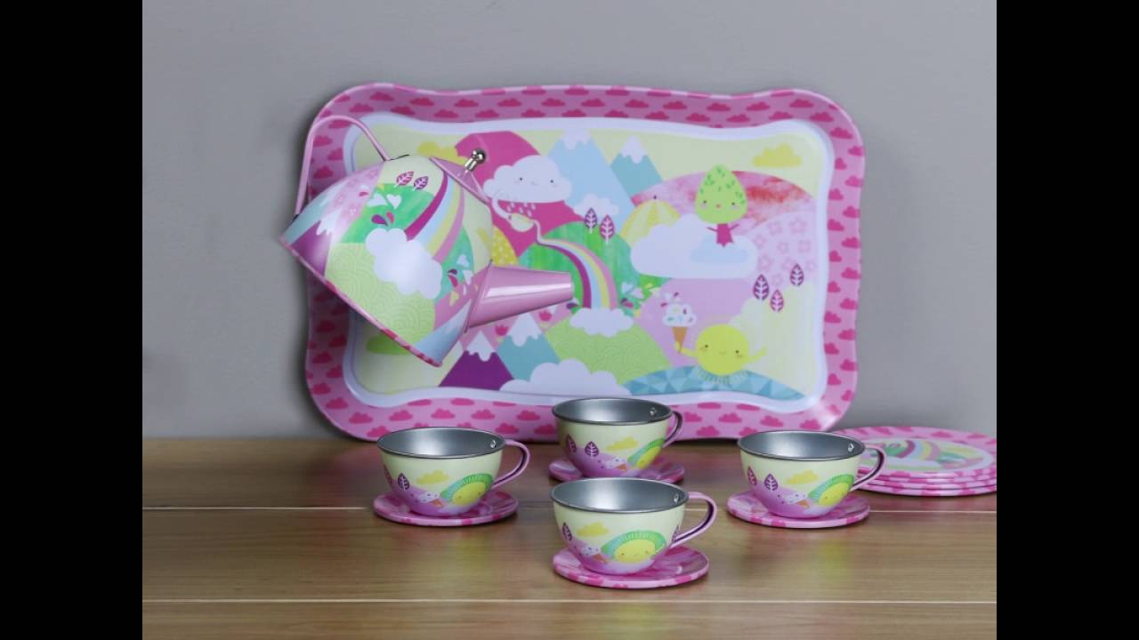 Vintage Tea Set   Rainbow HIlls animation