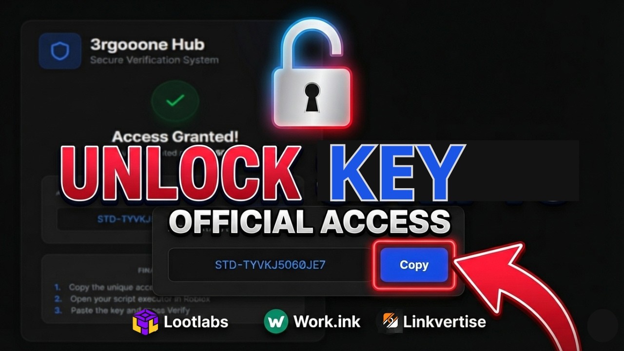 How to get your 3rgooone Hub Key (FAST & SECURE)